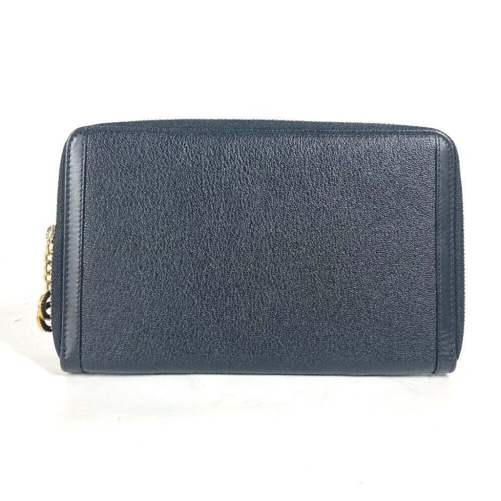 BVLGARI Zip Around Double coin Bvlgari Bvlgari logo System Notebook cover